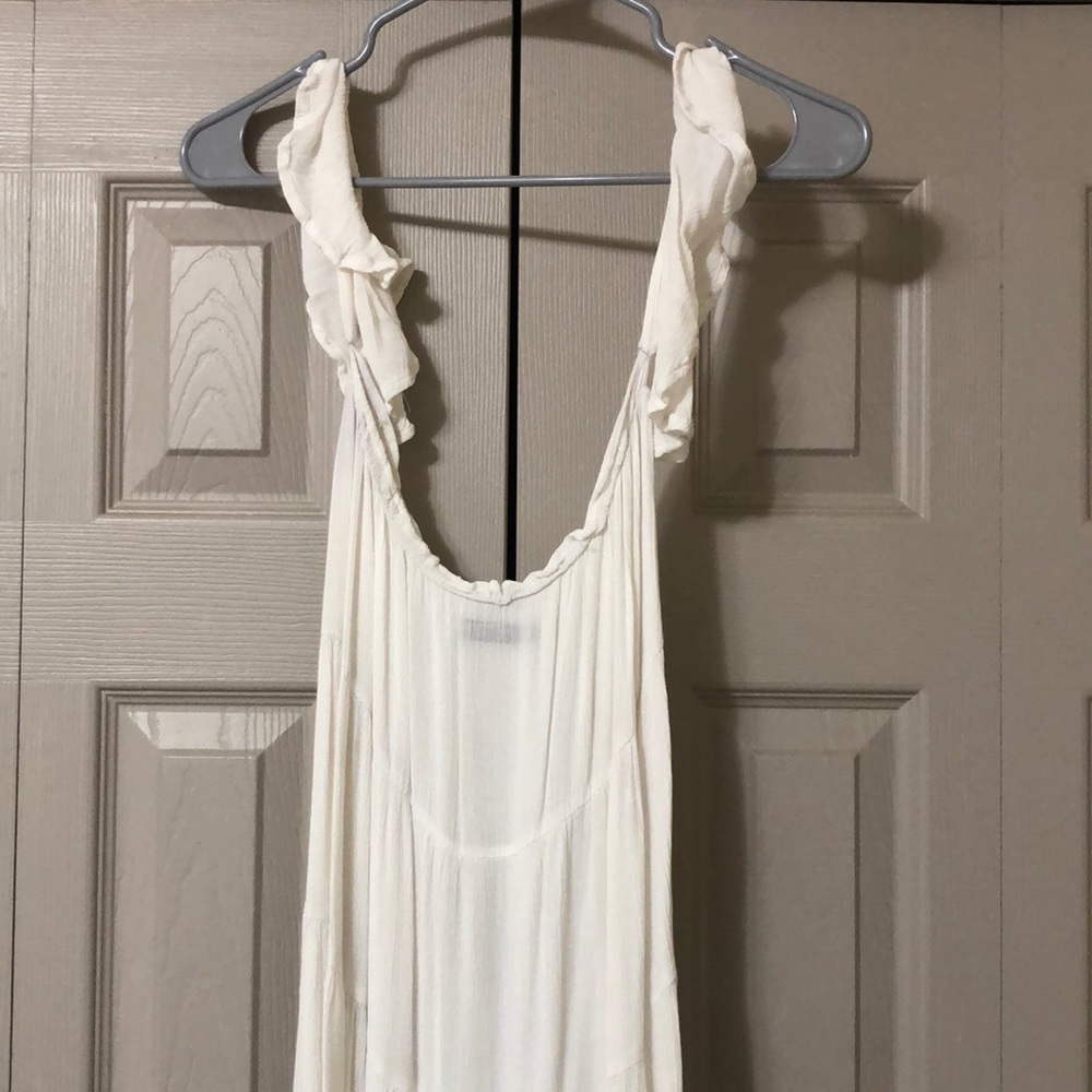 NastyGal Long White Dress Size 2